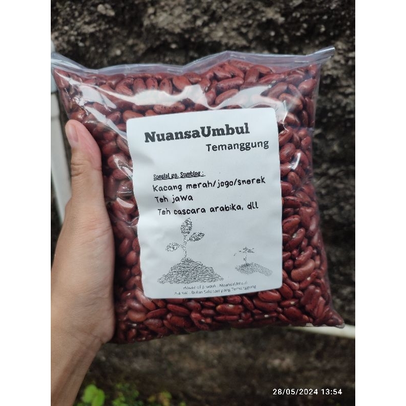 

KACANG KERING SNEREK LOKAL KACANG MERAH 1 KG KACANG JOGO