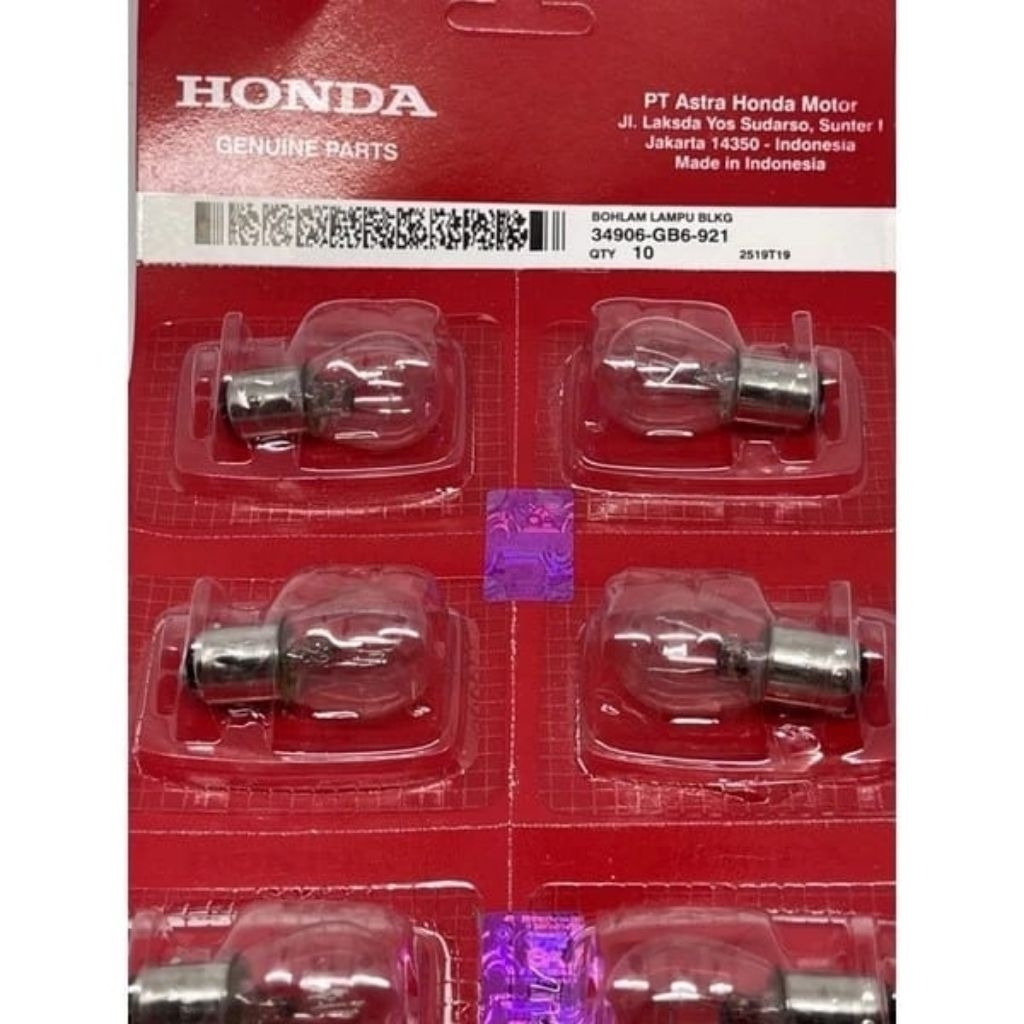 LAMPU BELAKANG HONDA GB6-921 ( 10 )