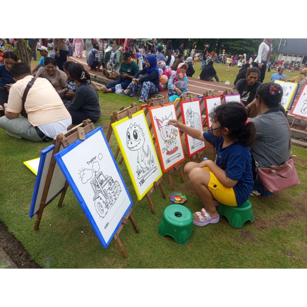 

PAKET USAHA BERDAGANG LENGKAP STYROFOAM LUKIS TERMURAH + cat 9 warna 250 ml + kuas + palet + jagrak stand, paket lengkap usaha styrofom lukis paling murah