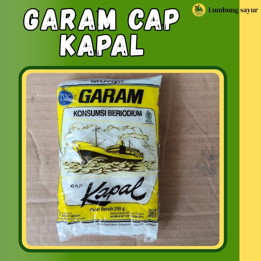 

Garam Cap Kapal Beryodium 250g – Garam Dapur SNI