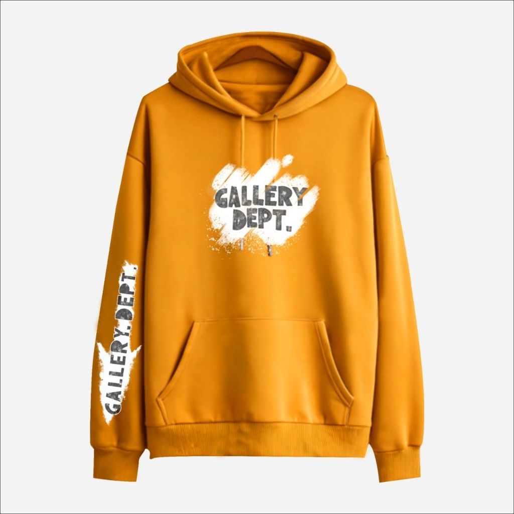 Hoodie pria wanita model terbaru GALLERY DEPT/sweater Hoodie unisex kekinian model Korean style