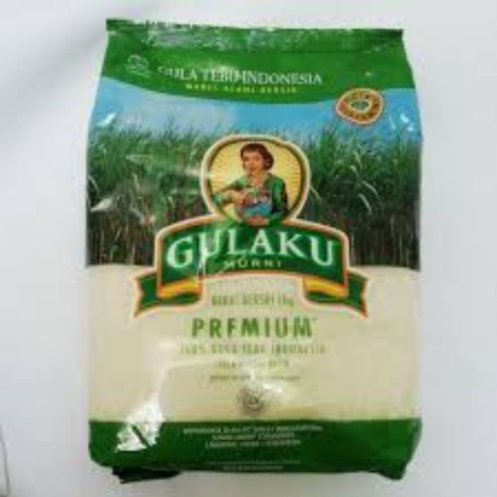 

Gulaku Premium 1kg – Gula Tebu Murni