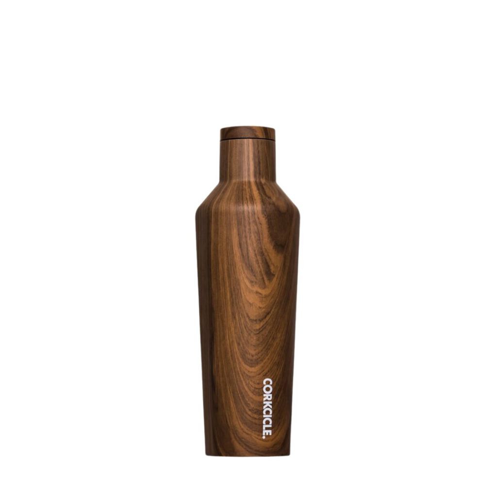 ready stock Corkcicle Canteen 16oz Walnut Wood (lid defect)