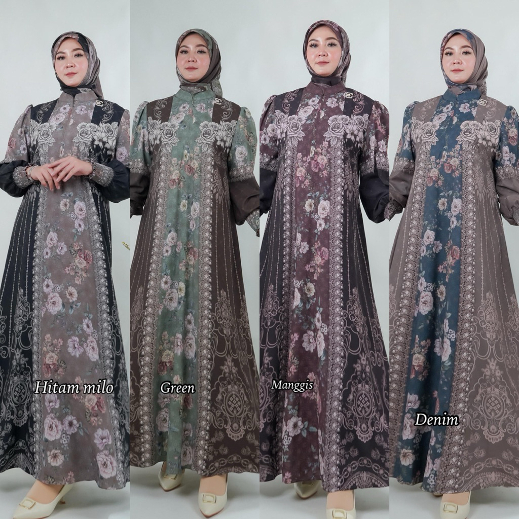 QANIYA SERIES SETT SCRAFT VOAL BY ELDEENA SYARI MEWAH TERBARU BEST SELLER LIMITED SETT HIJAB