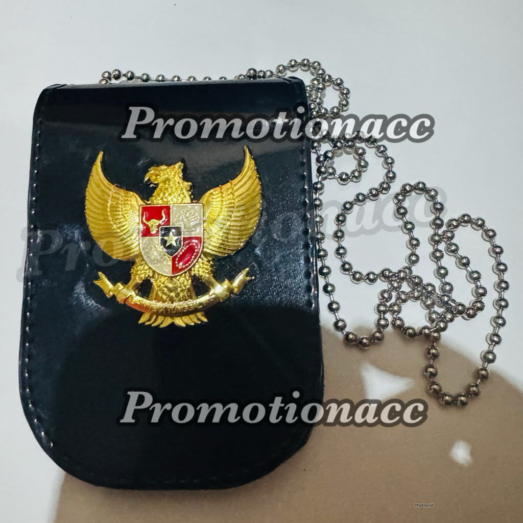 

Dompet KTA GARUDA PANCASILA Dompet Kartu ID Card Name Tag Plus Kalung dan Lencana GARUDA Besar 5cm PREMIUM 100% ORIGINAL
