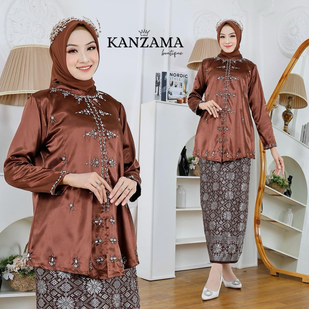 BLOUSE BRIDAL MELAYU - BAJU KURUNG MELAYU - BAJU KURUNG PAYET - BAJU KURUNG SET - TUNIK PADANG