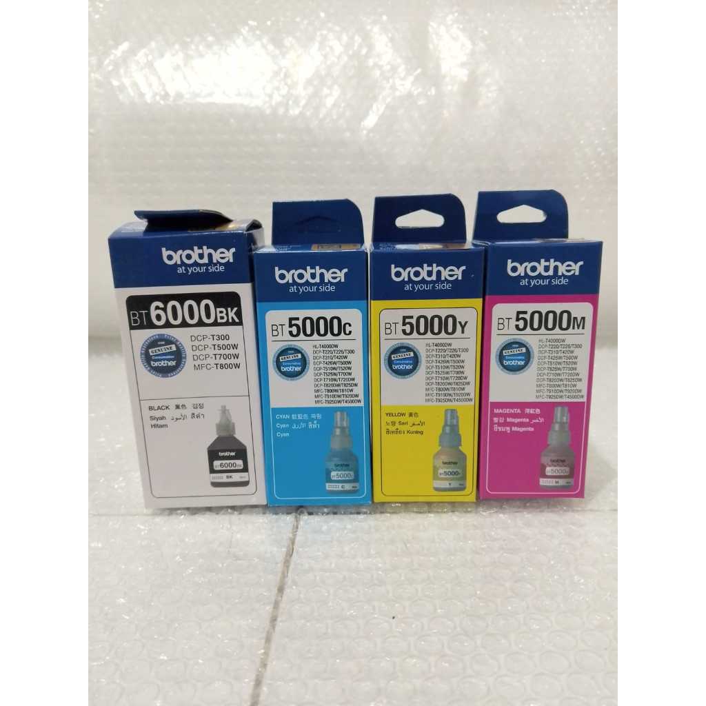 Tinta Brother BT6000bk & BT5000 PREMIUM HL-T4000DW/DCP-T220/DCP-T310/DCP-T420W/DCP-T510W/DCP-T520W/D