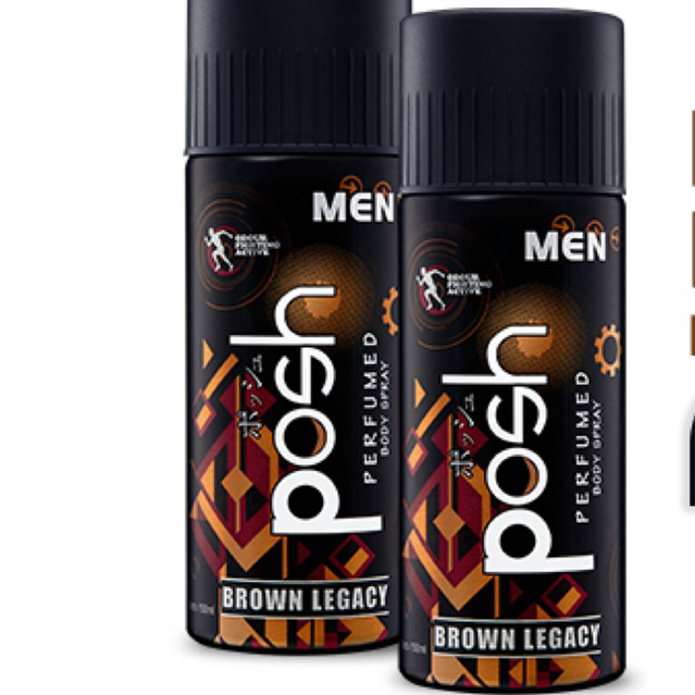 POSH Men Body Spray Brown Legacy 150ml