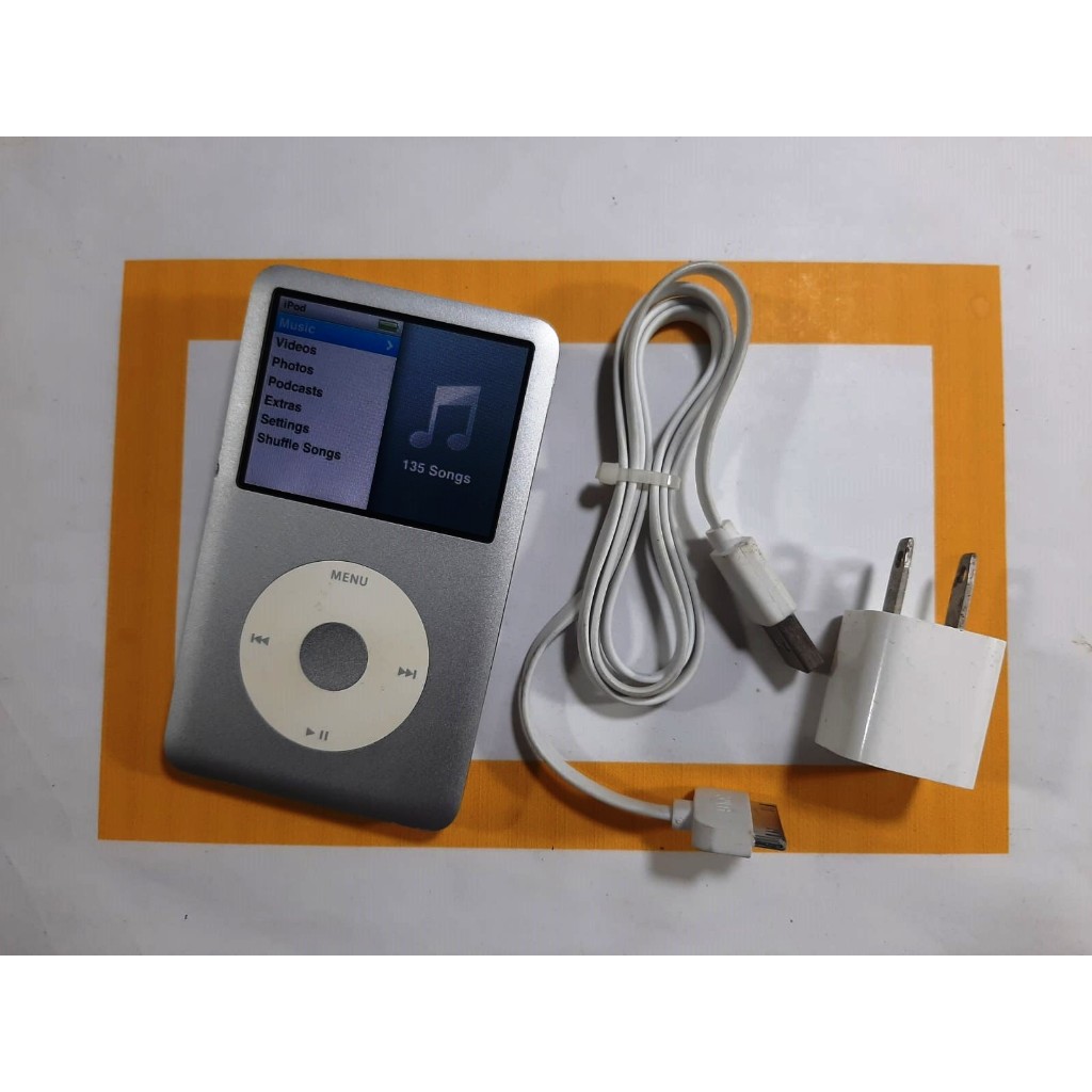 6th 80gb silver ipod classic 5uy5n