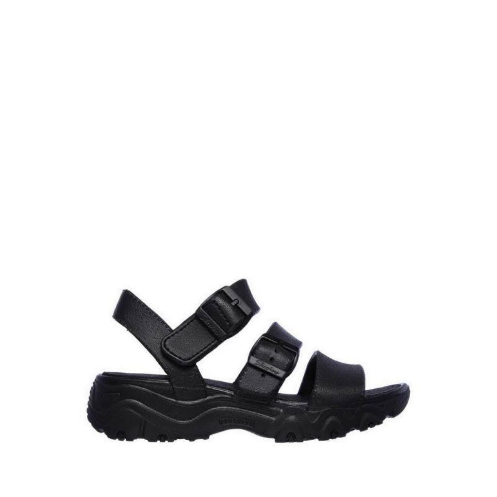 Sandal Wanita Skechers D'Lites 2.0 Black SKE111061BBK