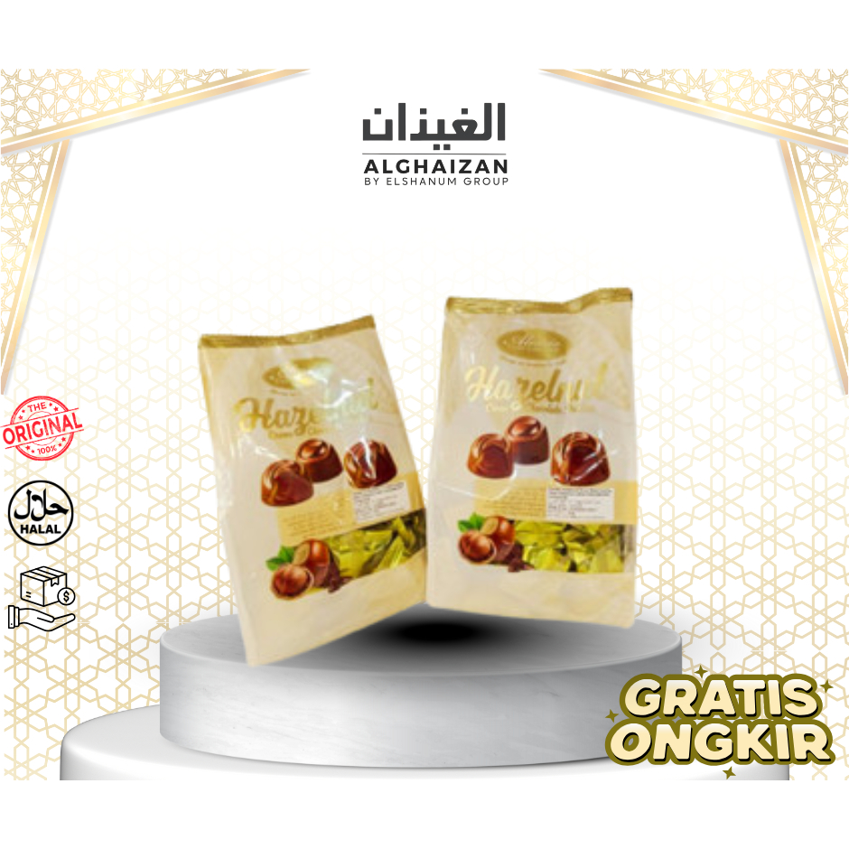 

Coklat Alessio Huzelnut 250gr - Huzelnut Creme Chocolate Praline - Alessio Cioccolato