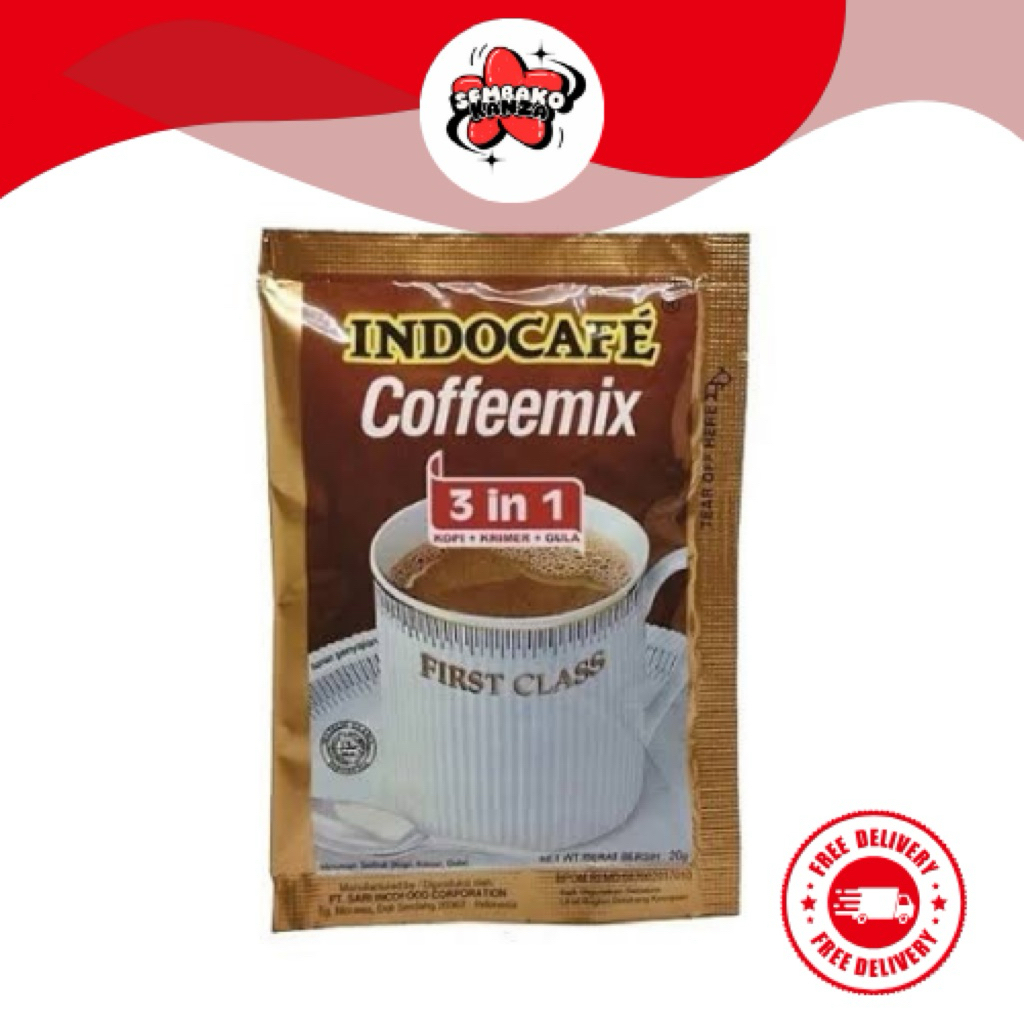 

Kopi Indocafe Coffeemix Rencengan Isi 10 pcs | Kanza Groceries