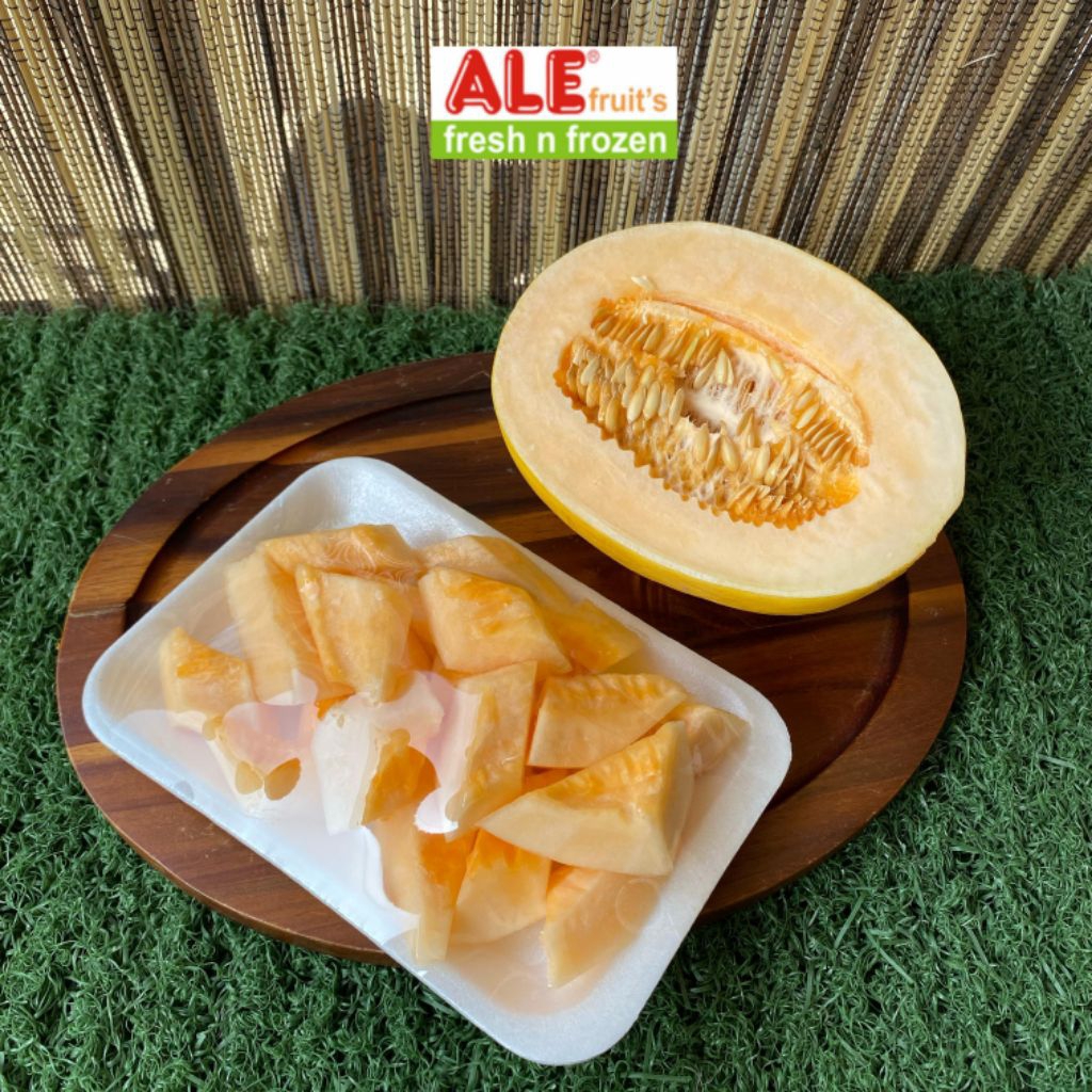 

Melon kupas fresh, melon potong, melon segar