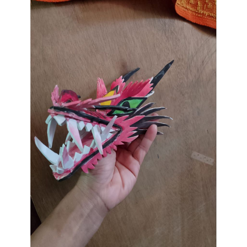 kepala layangan naga mini