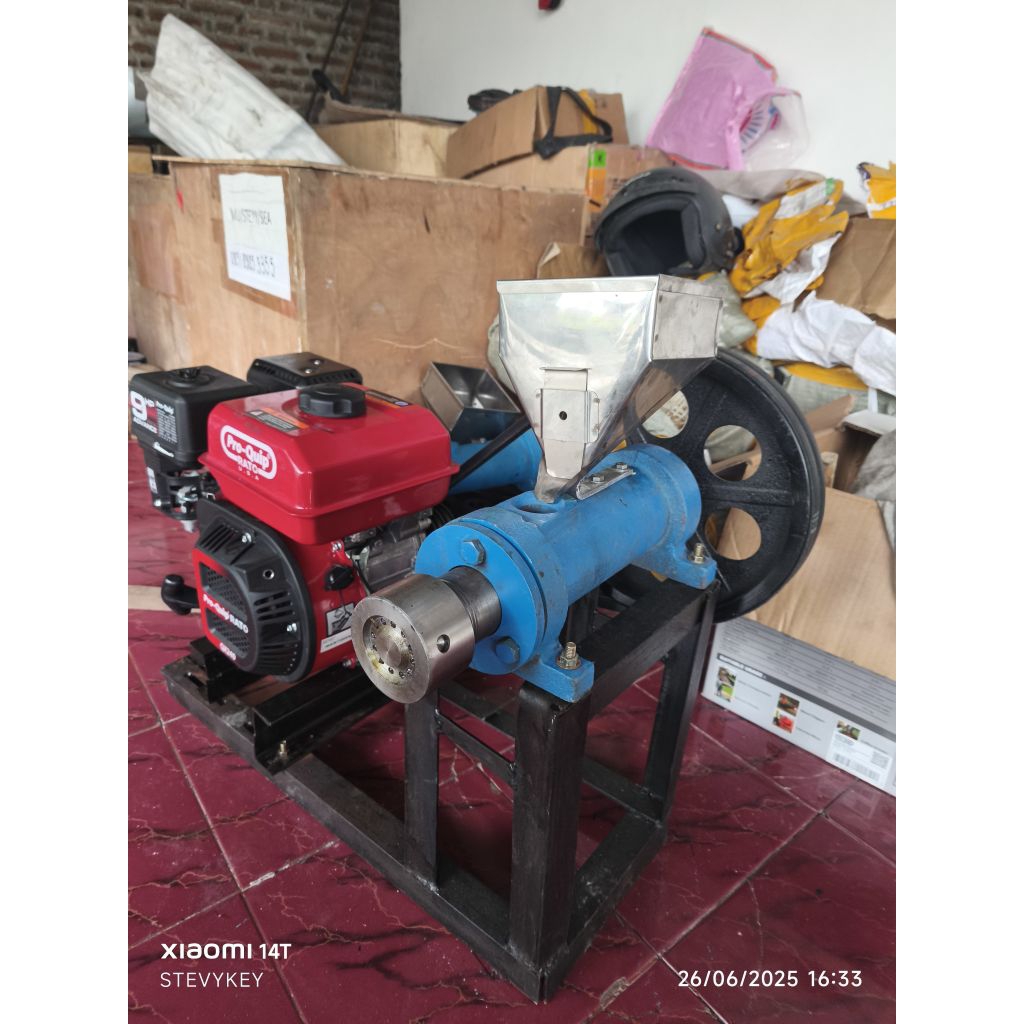 MesinExtruder peletApung