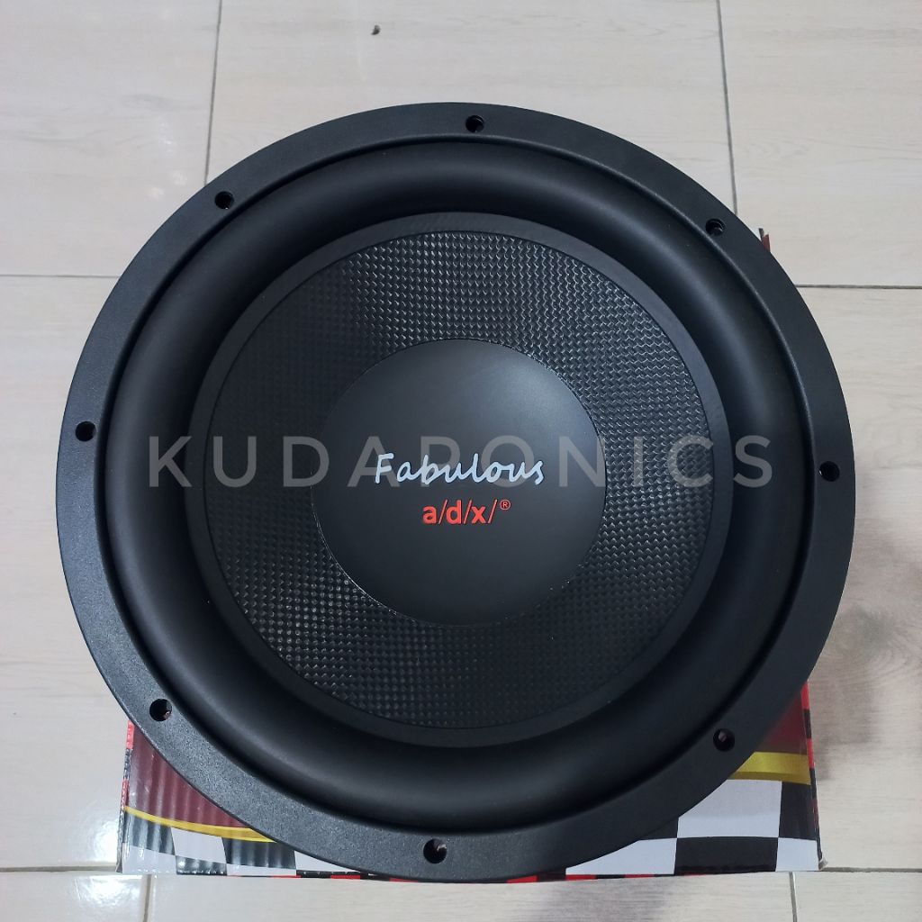Speaker Subwoofer ADX Fabulous Original 12 Inch Double Coil 400 Watt – Bass Nendang
