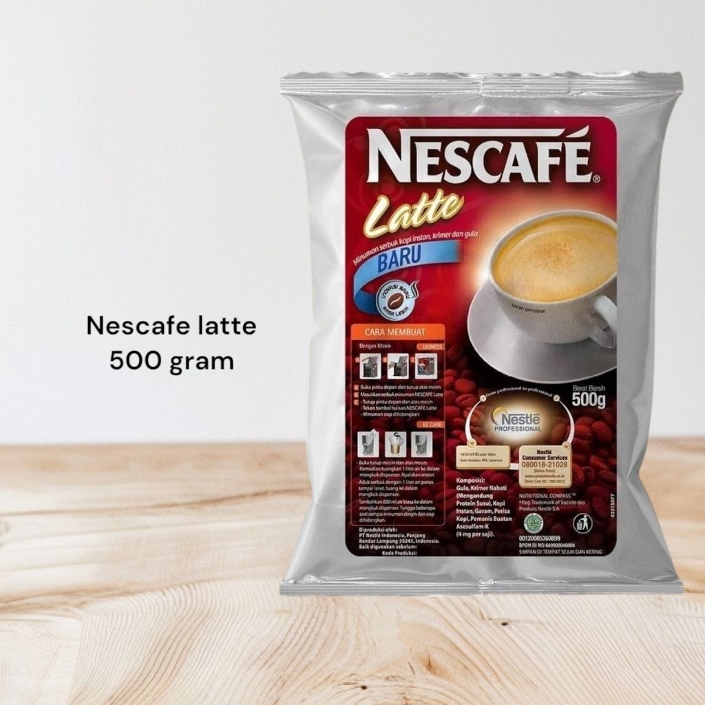 

Necafe latte minuman kopi dari Nestle 500gram