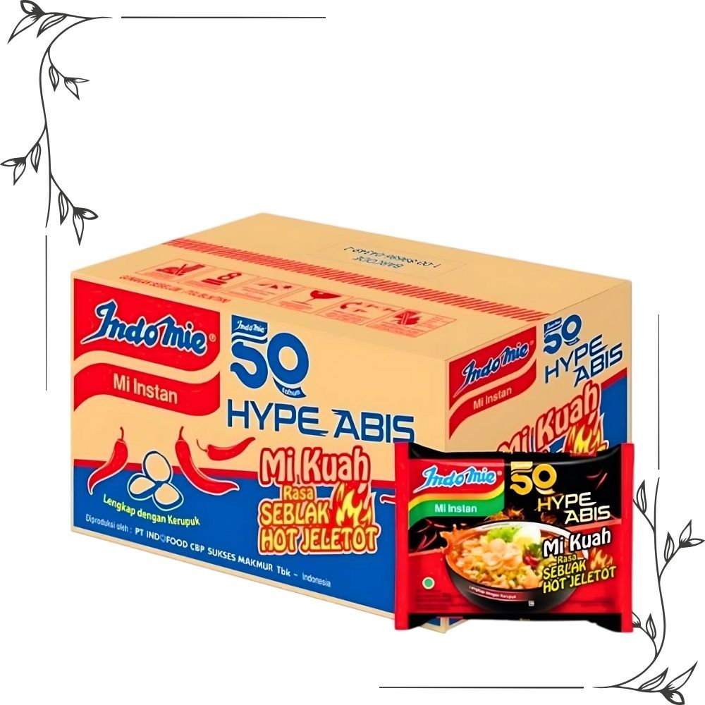 

Indomie Mi Instan Hype Abis Rasa Seblak Hot Jeleetot