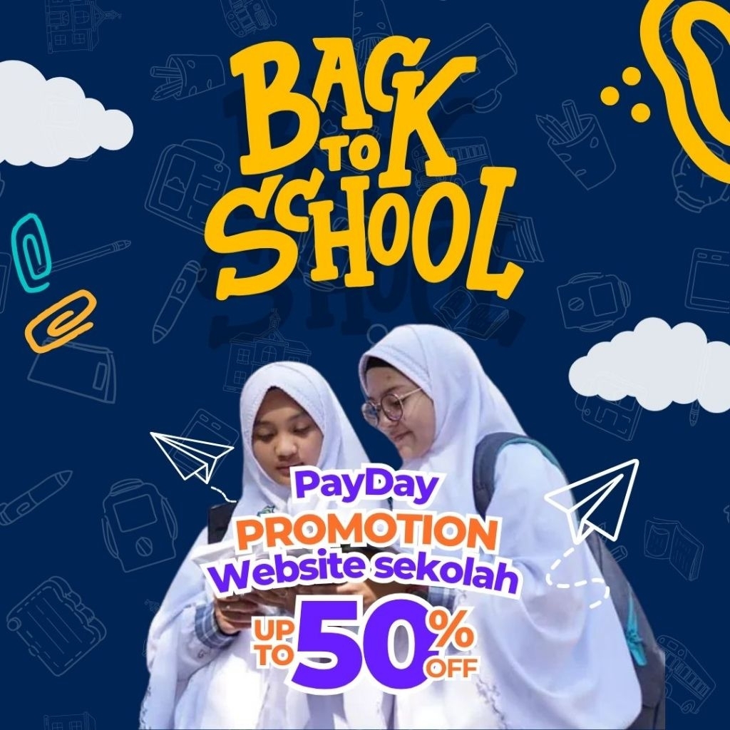 Template Website Sekolah Responsive Fitur Lengkap