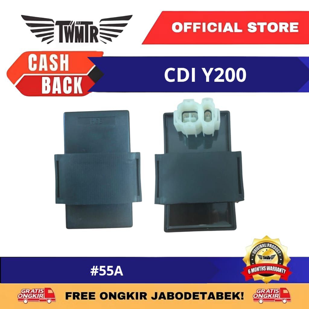 TWMTR 55A - CDI Karya CDI AC / DC viar karya 200 150 atau cdi cross x viar 200 original viar CDI Via
