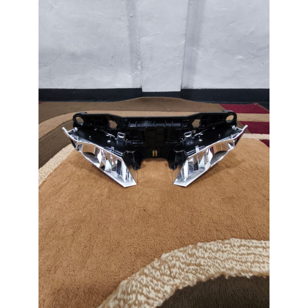 breket Chrome PCB Lampu Depan R15 V3 Original dudukan crome reflektor lampu PCB lampu depan R15 Led 