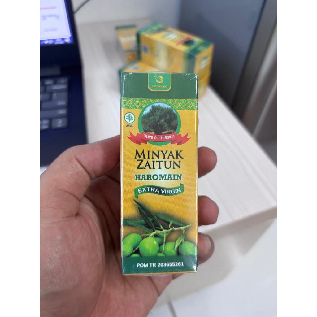

Minyak Zaitun Haromain Extra Virgin Olive Oil 60ml