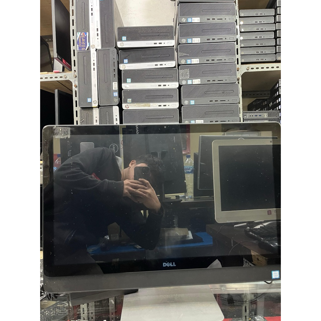 PC AIO DELL CORE I5 GEN 7 RAM 16gb SSD 256gb LAYAR SENTUH