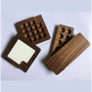 

Wooden Color Disk UK/ Size 12x4.7 cm & 7.8x7.8 cm - SAS