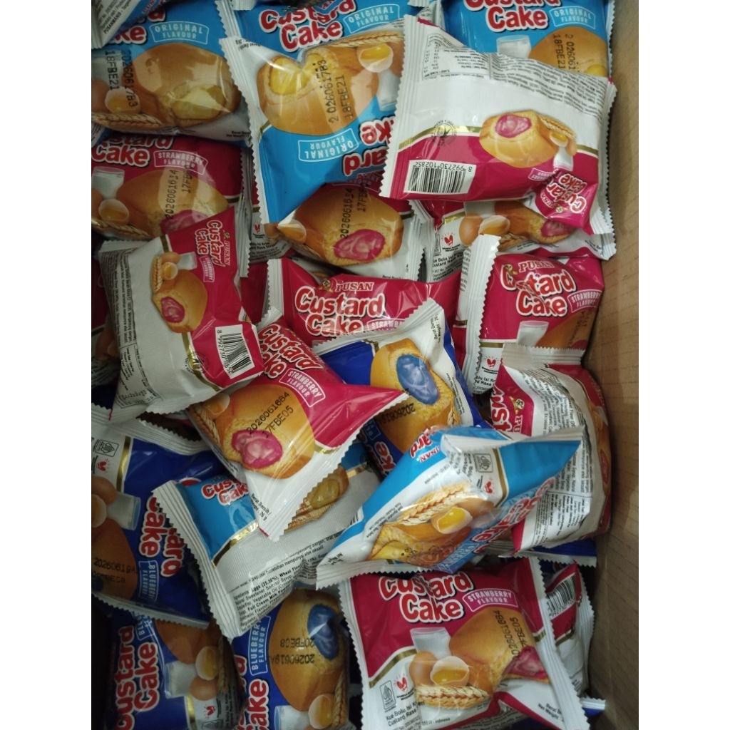 

Pusan Custard Cake 5 Pcs Mix