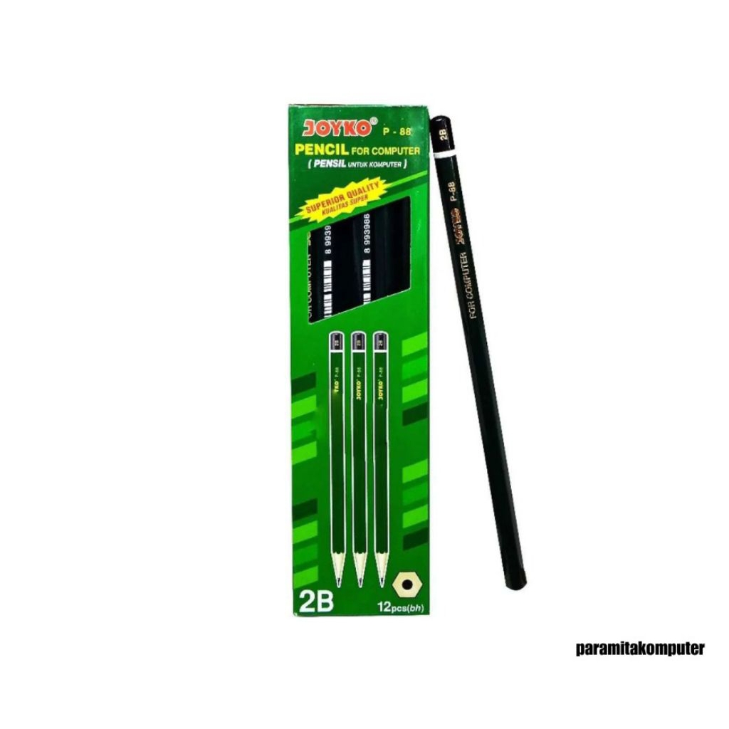 

Pensil JOYKO P-88 / Pencil Pensil Joyko P-88ER / Joyko P-88 ER ( 12 Pcs)