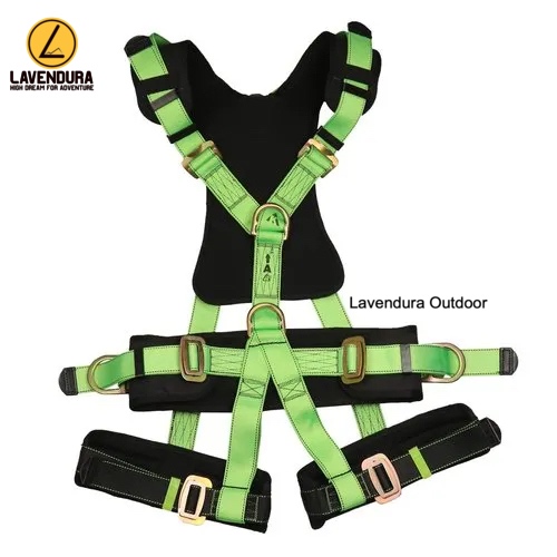 KARAM PN-56 Nylon Full Body Harness Harness Fall Arrest Work Positioning Suspension and Rescue Harne