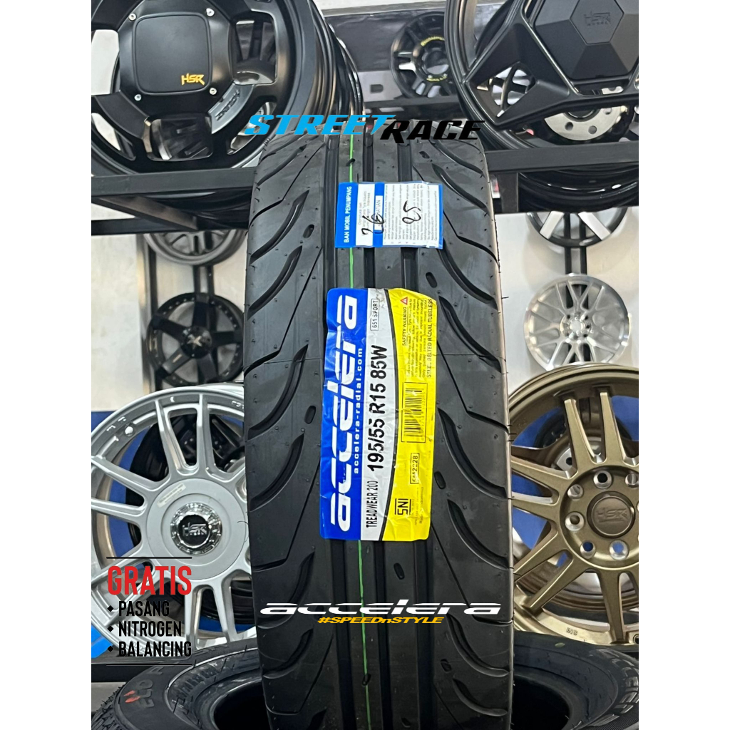 BAN MOBIL ACCELERA 651 SPORT 195 55 R15 // ACCELERA 651 SPORT TW 200