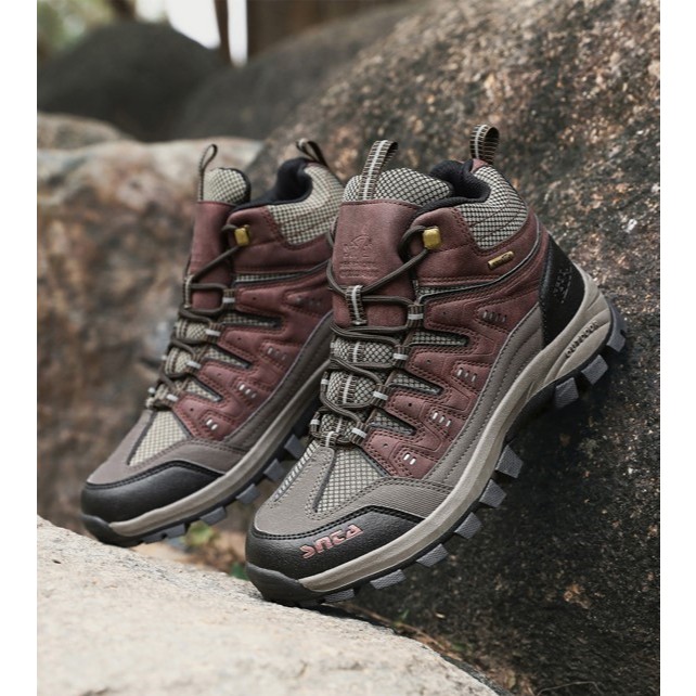 Sepatu Couple SNTA 622 / 502 RED Original - Sepatu Gunung SNTA / Sepatu Hiking SNTA