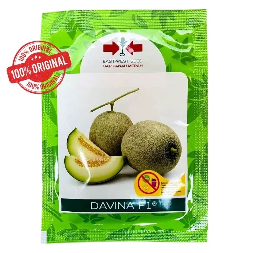 Benih Melon DAVINA F1 - 500 Butir PANAH MERAH (100% Original)