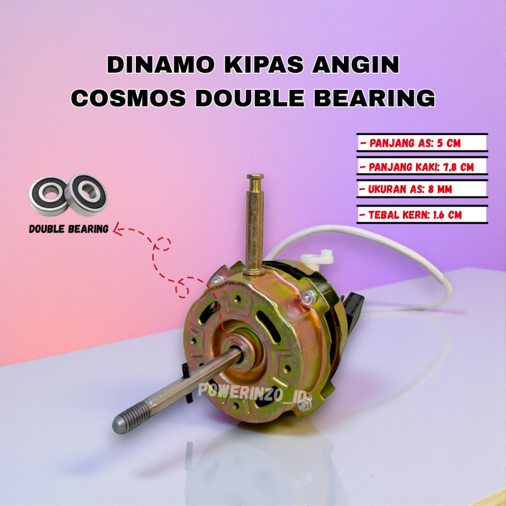 DINAMO KIPAS ANGIN COSMOS BEARING / MOTOR KIPAS ANGIN COSMOS BEARING