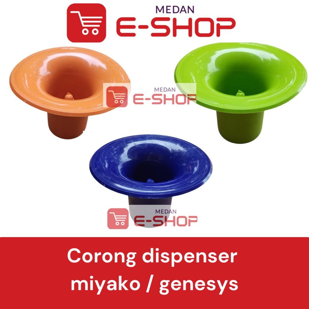 Corong Dispenser / Puncher Miyako / Genesys Tatakan/Tutup Galon Dispenser