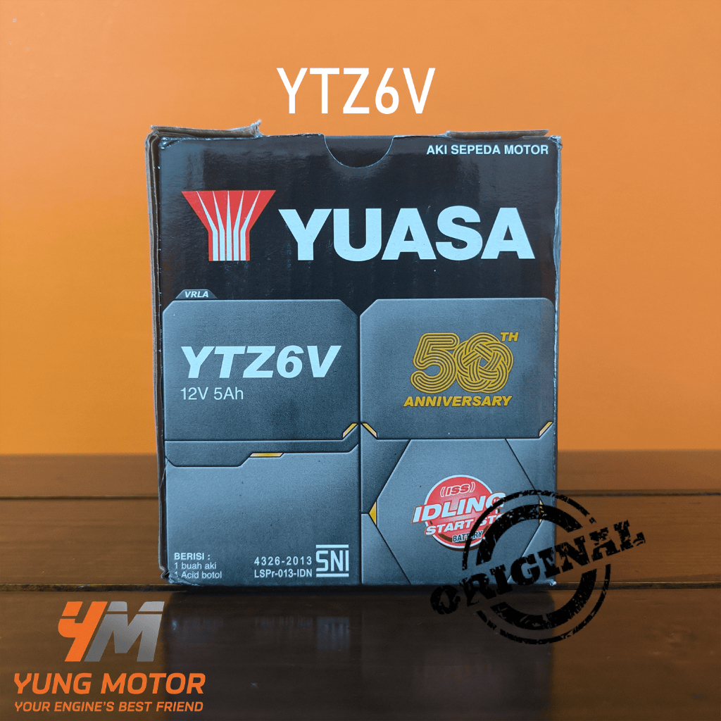 aki yuasa YTZ6V