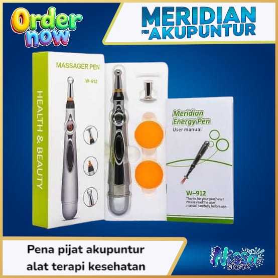ORIGINAL PENA AKUPUNTUR ELEKTRONIK AKUPUNTUR PEN MERIDIAN ENERGY PEN REFLEKSI PEN AKUPUNTUR