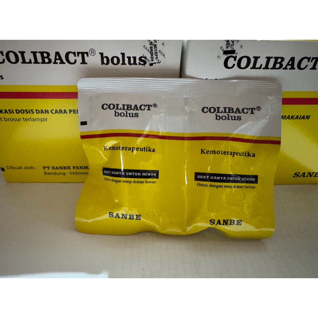 COLIBACT BOLUS 1 STRIP ( 2 BOLUS )