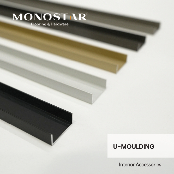 SIKU U- LIS U MONOSTAR – AKSESORIS TRANSISI VARIASI MATT LANTAI 8 MM X 3METER