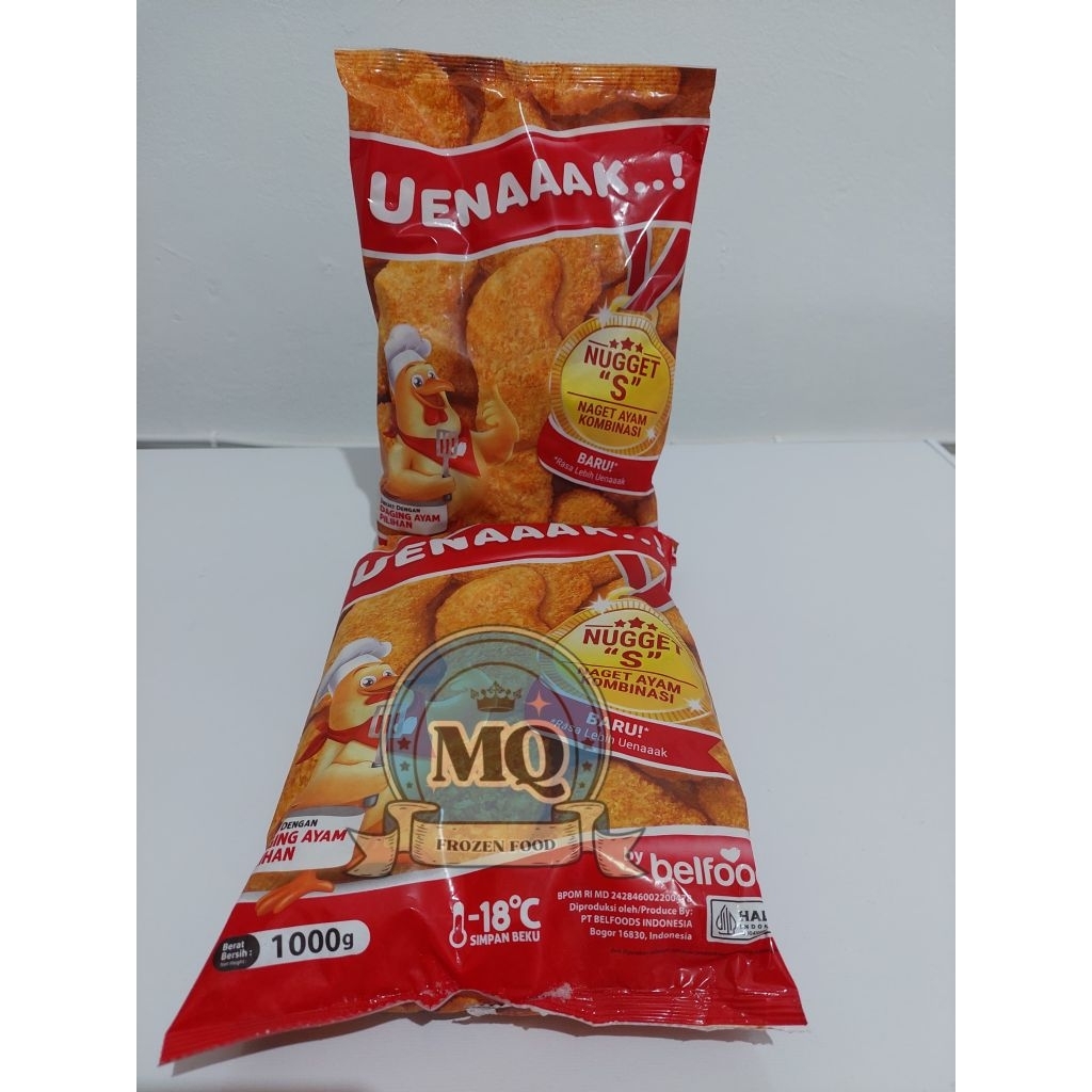 

Uenak nugget S 1000gr nugget 1 kg