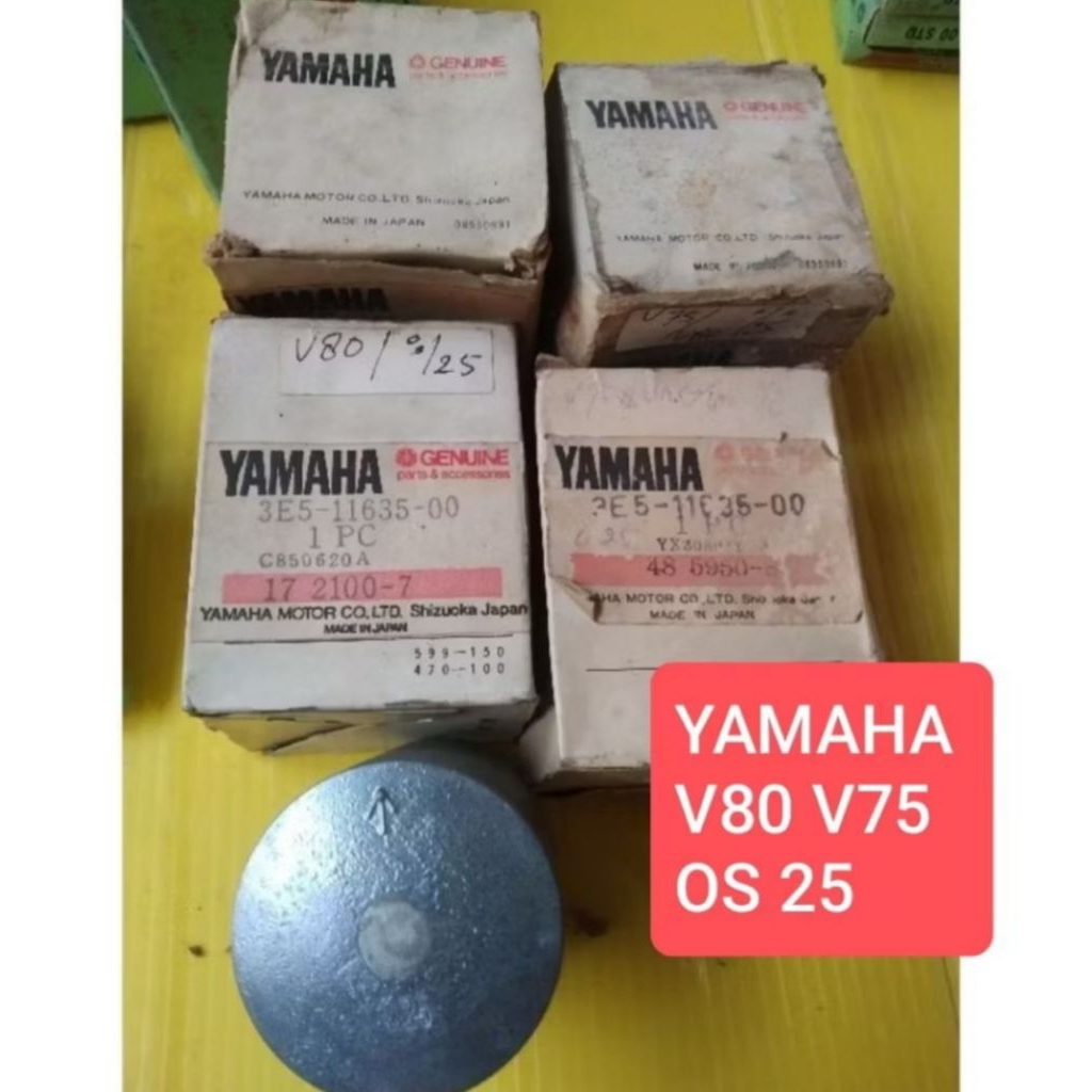 piston seher  onli Yamaha V 80 V80  V 75  V75  os 50