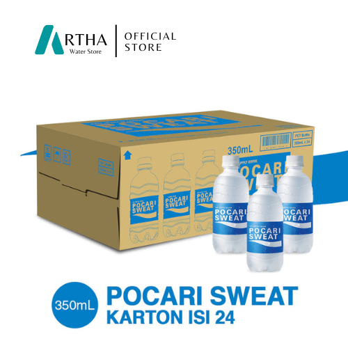 

POCARI SWEAT 350ml x 24 (Botol) Pocari Sweat