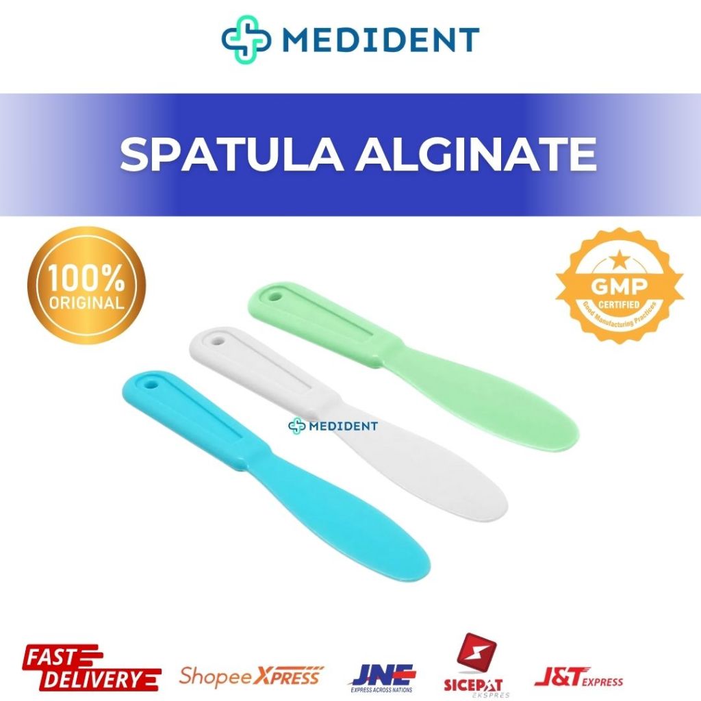 Spatula Alginate Onemed / Spatula Bahan Cetak / Sendok Alginate / Pengaduk Alginate