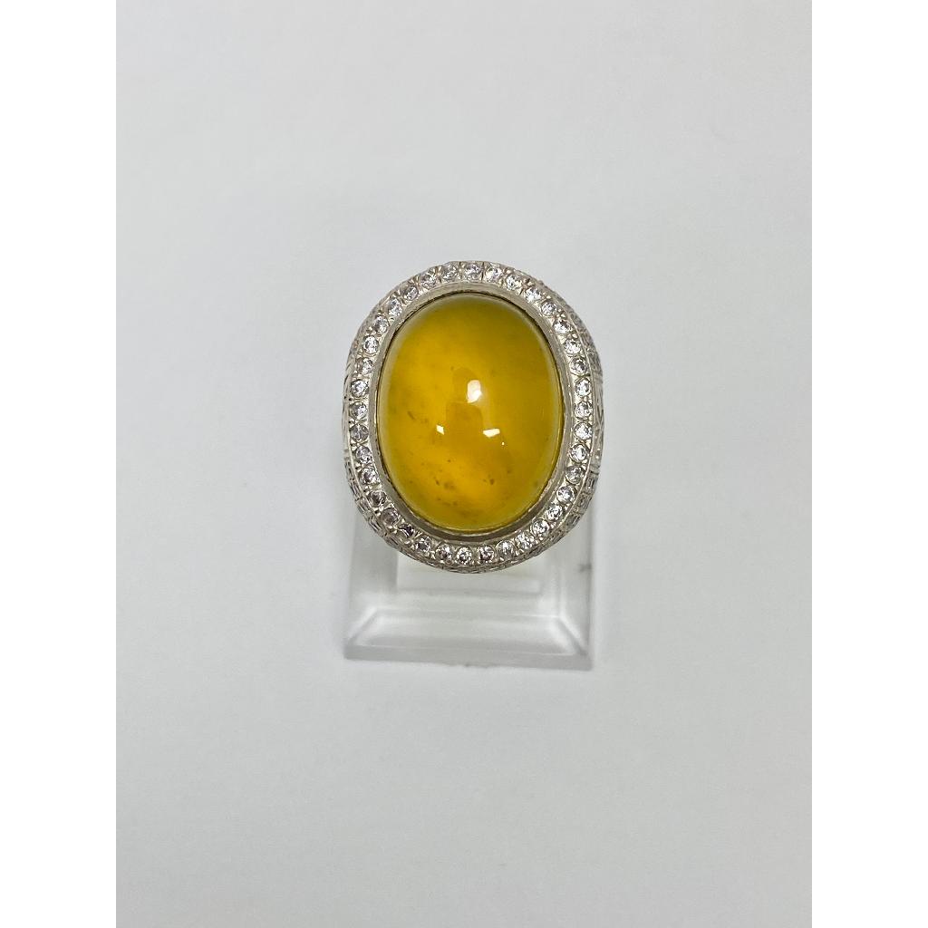 Cincin Batu Giok Aceh Idocrase Super Bening Natural