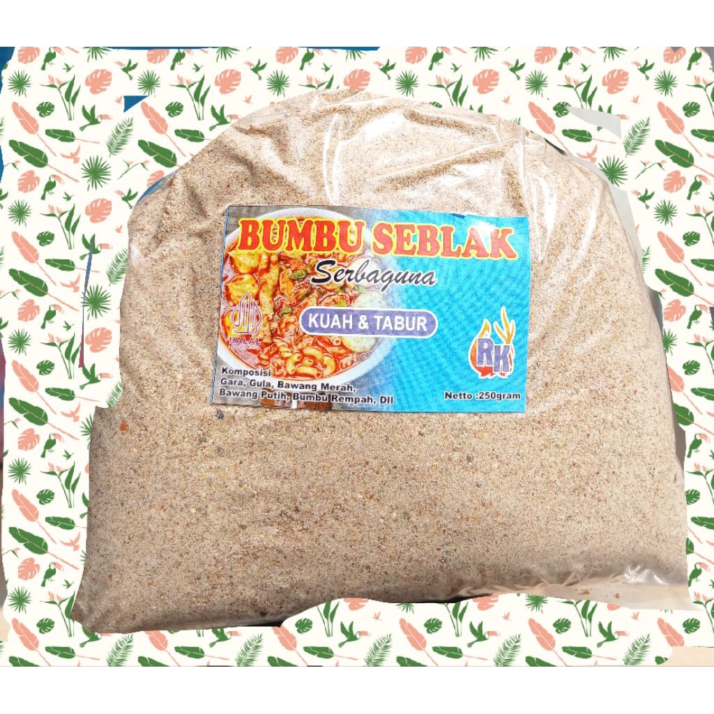 

bumbu masak instan serbaguna seblak boci 1kg