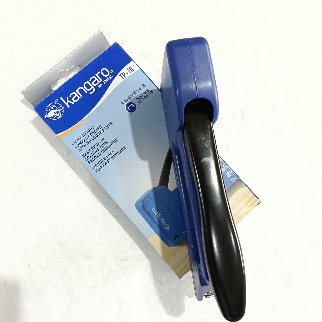 

Stapler Tembak Kangaro TP-10 | Tacker Kuat untuk Kertas, Kayu, Kain DLL