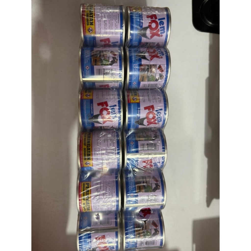 

READY!!! LEM FOX BIRU KALENG 70GRAM 100% ORI