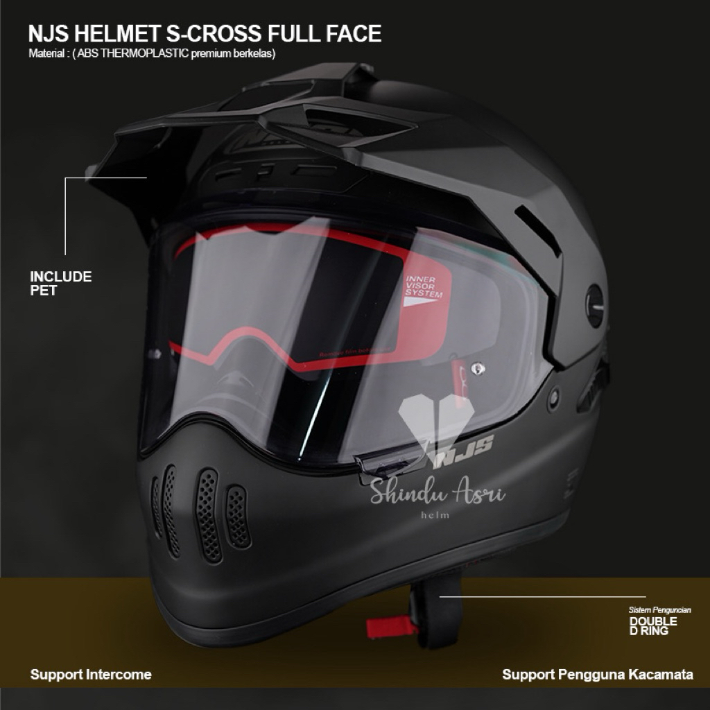 HELM NJS S-CROSS FULLFACE
