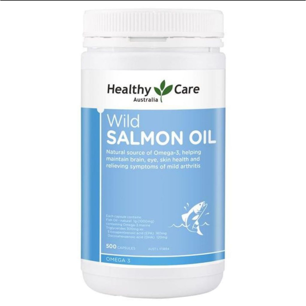 Healthy Care Wild Salmon Oil Asli Australia Multivitamin